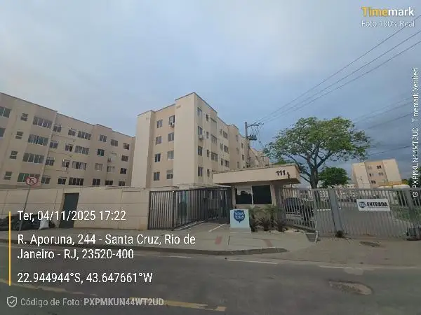 Imóvel em leilão - RUA APORUNA, N. 111, Apto 309, BL 01, SANTA CRUZ, RIO DE JANEIRO, RJ