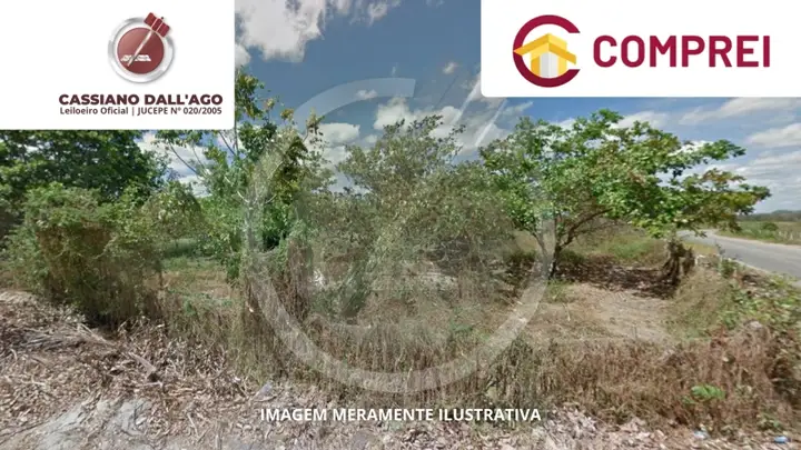 Terreno em leilão em Aquiraz