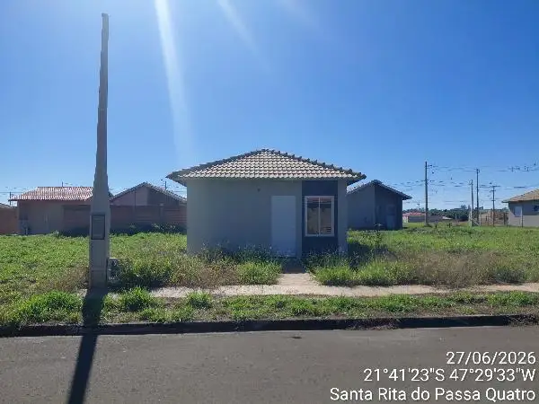 Imóvel em leilão - RUA ANTONIO CANALI, N. 75, LT 04 QD B, JARDIM RECANTO DOS PASSAROS, SANTA RITA DO PASSA QUATRO, SP