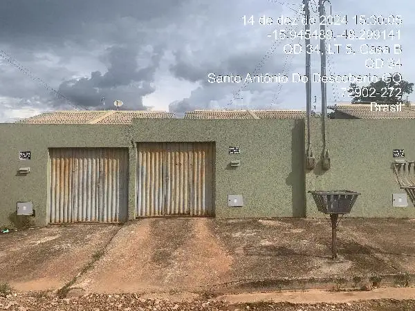 Imóvel em leilão - QUADRA QUADRA 34, N. S/N, 03-BRUA 11, JARDIM ANA BEATRIZ I, SANTO ANTONIO DO DESCOBERTO, GO