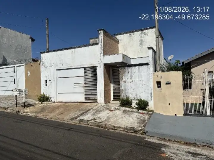 Casa - 45,24m² de área privativa, 150m² de área do terreno, com vaga de garagem - GARCA/SP