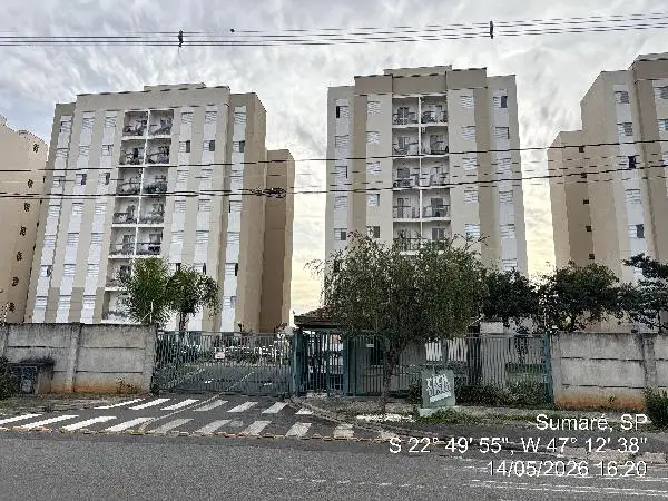 Imóvel em leilão - AVENIDA JOSE CARLOS AMARAL, N. 160, Apto 3 A, TP A1 BL A TÉRREO, LOTEAMENTO RESIDENCIAL VIVA VISTA, SUMARE, SP