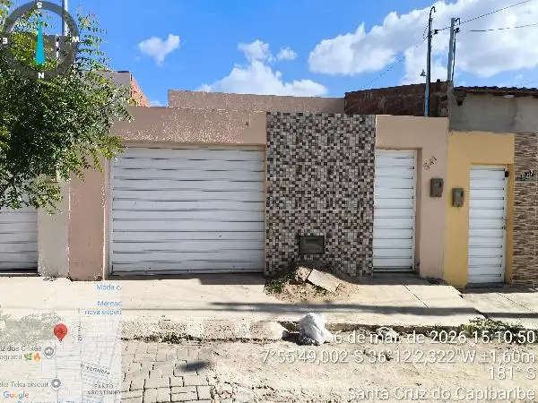 Casa em leilão em Santa Cruz do Capibaribe
