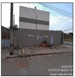 Imóvel em leilão - QUADRA 35 (RUA ALOLANDIA), N. SN, Apto 203, PAV SUPERIOR LT 12, JARDIM AMERICA II, AGUAS LINDAS DE GOIAS, GO