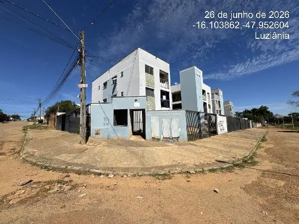 Imóvel em leilão - QUADRA 33, N. SN, Apto 106, LT 02 R FLORIANOPOLIS VG 106, PARQUE ARAGUARI, CIDADE OCIDENTAL, GO