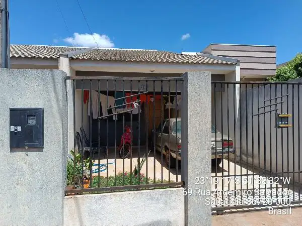 Imóvel em leilão - RUA NELSON SCHIAVO, N. 192, LT 03A QD C, RES ROMANO, SABAUDIA, PR