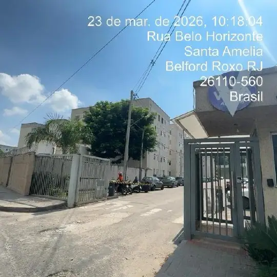 Imóvel em leilão - RUA BELO HORIZONTE,N. 855 APTO. 401 BL 01 LT 02, SANTA AMELIA - CEP: 26110-560, BELFORD ROXO - RIO DE JANEIRO