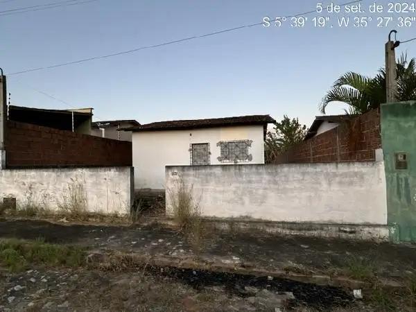 Imóvel em leilão - RUA MURILO LOSSIO, N. 125, QD QQ LT 26, PLANALTO, CEARA-MIRIM, RN