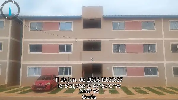 Imóvel em leilão - QUADRA QUADRA 7, N. SN, Apto 201, BLOCO C 2º PAVIMENTO, MANSOES RECREIO MOSSORO, CIDADE OCIDENTAL, GO