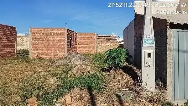 Terreno em leilão em Reginópolis