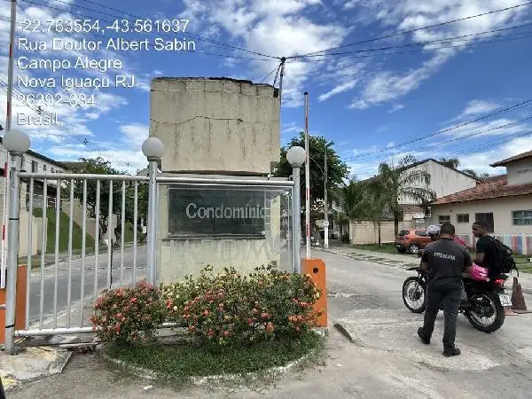Imóvel em leilão - RUA DOUTOR SERGIO AROUCA, N. SN, CS 22 TIPO B LT  20, CAMPO ALEGRE, NOVA IGUACU, RJ