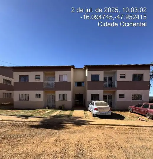 Imóvel em leilão - RUA OSWALDO CRUZ, N. SN, Apto 108, BL 01, QD 03, CH 15, MANSOES RECREIO MOSSORO, CIDADE OCIDENTAL, GO