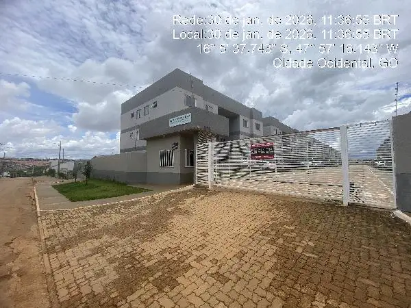 Imóvel em leilão - QUADRA QUADRA 3, N. SN, Apto 1307, LT 20, BL 13, RUA OSVALDO CRUZ, MANSOES RECREIO MOSSORO, CIDADE OCIDENTAL, GO