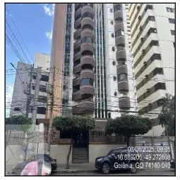Leilão Extrajudicial de Apartamento em Goiânia - Rua 12, N. Sn, Apto 600, Quadra L-12 Lt 122 Rua 11, Setor Oeste, Goiania, Go