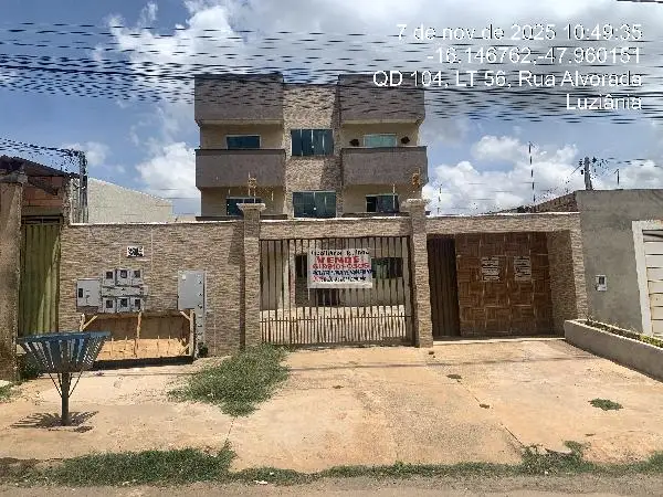 Imóvel em leilão - QUADRA 104, N. SN, Apto 101, LT 55 RUA ALVORADA, JARDIM DO INGA, LUZIANIA, GO