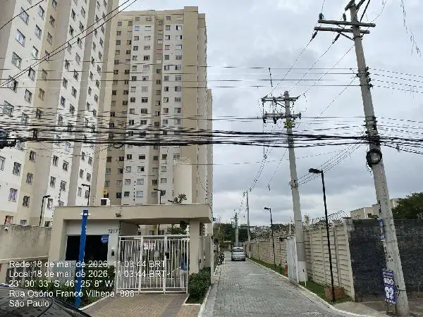 Imóvel em leilão - RUA OSORIO FRANCO VILHENA, N. 1217, Apto 209, 2 PV  TORRE B  HIS1, VILA NOVA CURUCA, SAO PAULO, SP