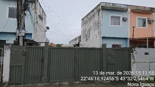 Imóvel em leilão - RUA JOAO BELCHIOR MARQUES GOULART, N. 50, CS 09 LT 10, CABUCU, NOVA IGUACU, RJ