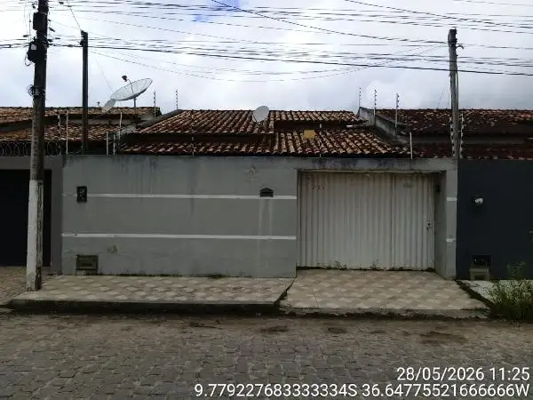 Imóvel em leilão - RUA PROJETADA C, N. 304, LT 33  QD E, VERDES CAMPOS, ARAPIRACA, AL