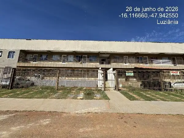 Imóvel em leilão - QUADRA 07, N. SN, Apto 208 A, LT 1 BL A TP 1 VG 208 A, OCIDENTAL PARQUE, CIDADE OCIDENTAL, GO