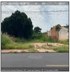Imóvel em leilão - AVENIDA CONDE FRANCISCO MATARAZZO, N. 00, QD 22, LT 02 PARTE, ESTACAO, VOTUPORANGA, SP