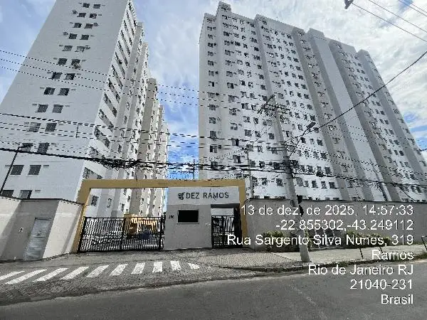 Imóvel em leilão - RUA SARGENTO SILVA NUNES, N. 250, Apto 610, BL 02, RAMOS, RIO DE JANEIRO, RJ