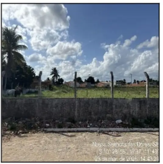 Terreno em leilão em Nossa Senhora das Dores