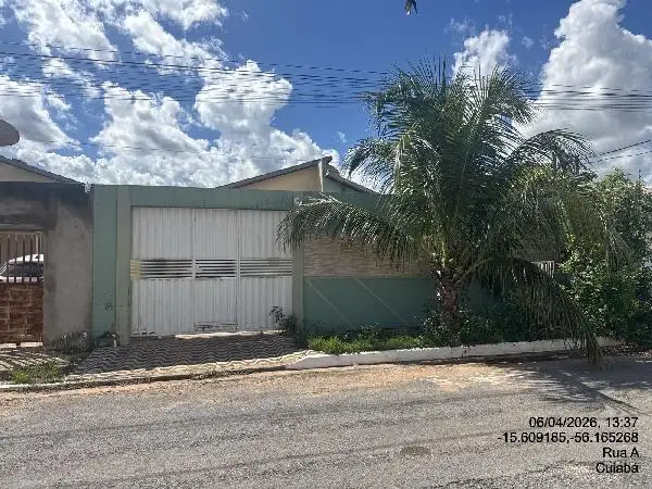 Imóvel em leilão - RUA A, N. SN, LT 04 QD 11, VARZEA GRANDE, VARZEA GRANDE, MT