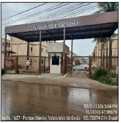Imóvel em leilão - RUA 8, N. SN, Apto 204, CHACARA 41 BL D QD 08, CHACARAS E MANSOES SANTA MARIA, VALPARAISO DE GOIAS, GO