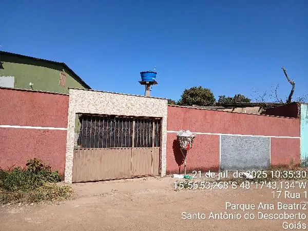 Imóvel em leilão - QUADRA  6, N. SN, LT 16A, JARDIM ANA BEATRIZ I, SANTO ANTONIO DO DESCOBERTO, GO