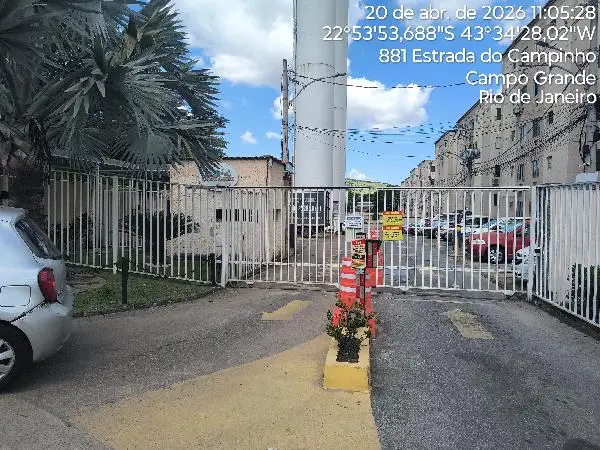 Imóvel em leilão - ESTRADA DO CAMPINHO, N. 885, Apto 406,  BL 04 LT 02, CAMPO GRANDE, RIO DE JANEIRO, RJ