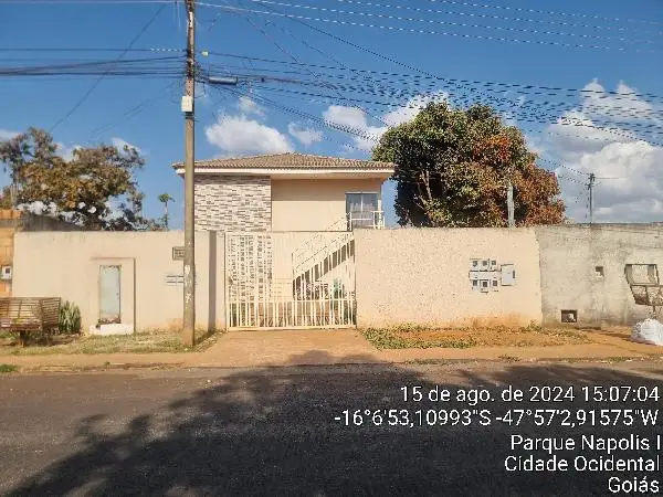 Imóvel em leilão - QUADRA 33, N. SN, Apto 201, LT07 RUA 07 VG201, PQ NAPOLIS GLEBA A, CIDADE OCIDENTAL, GO