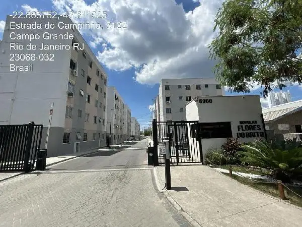 Imóvel em leilão - ESTRADA DO CAMPINHO, N. 5300, Apto 404, BL 12, COSMOS, RIO DE JANEIRO, RJ