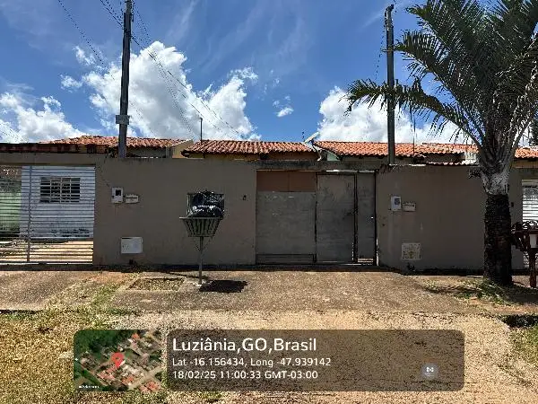 Imóvel em leilão - RUA 13, N. SN, CS 02 QD 03 LT LMN GLEBA 01, PARQUE INDUSTRIAL SAO JOSE, LUZIANIA, GO