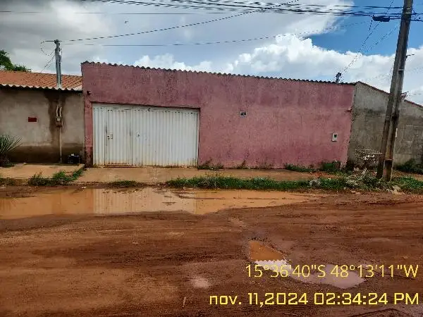 Imóvel em leilão - RUA 4, N. 287, QD 38, LT 27, OURO VERDE, PADRE BERNARDO, GO