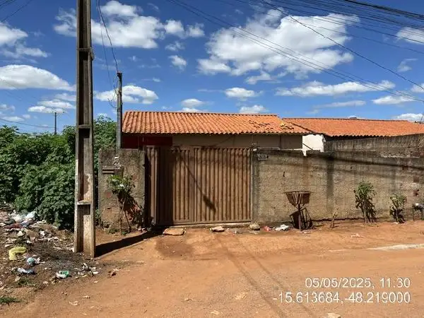 Imóvel em leilão - RUA 9, N. 794, LT 49, QD 54, OURO VERDE, PADRE BERNARDO, GO