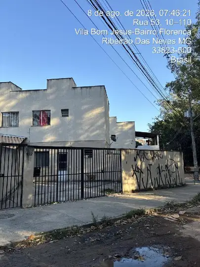 Leilão Extrajudicial de Casa em Ribeirão das Neves - Rua Carlos Prates, N. 112, Cs 05 Lt 18 19 20 e 21 Qd 21, Florenca, Ribeirao das Neves, Mg