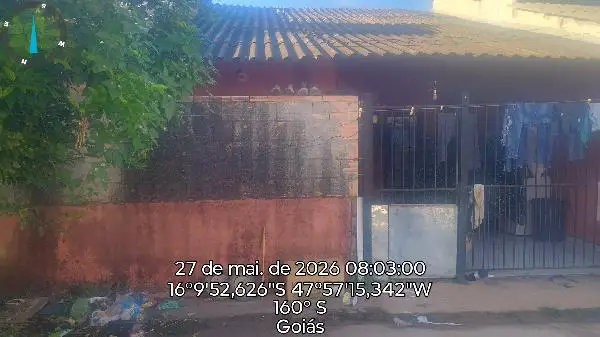 Imóvel em leilão - QUADRA 541, N. SN, CASA 05 LT 09  RUA 360, PARQUE ESTRELA DALVA X, LUZIANIA, GO