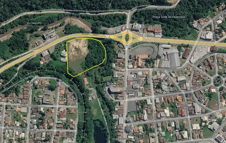 Terreno em leilão em Rio Negrinho
