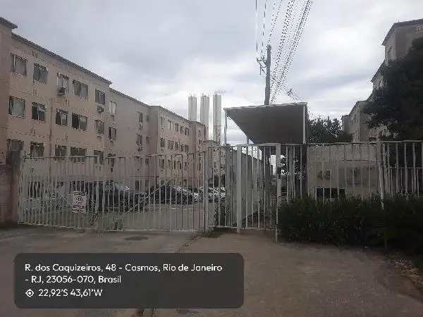 Imóvel em leilão - RUA DOS CAQUIZEIROS, N. 48, Apto 202, BL 02, LT 25, QD C, PAL 13020, COSMOS, RIO DE JANEIRO, RJ