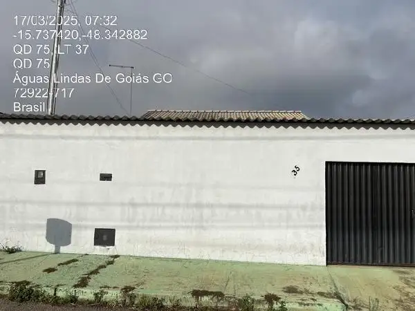 Imóvel em leilão - QUADRA 75, N. SN, LT A1-35 RUA 03, JARDIM AMERICA IV, AGUAS LINDAS DE GOIAS, GO