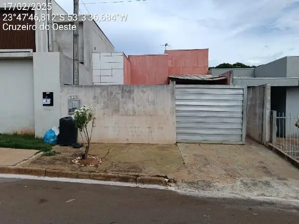Casa em leilão em Cruzeiro do Oeste
