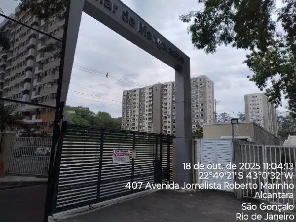 Imóvel em leilão - ESTRADA DOS MENEZES, N. 40, Apto 406, BL 01, MUTONDO, SAO GONCALO, RJ