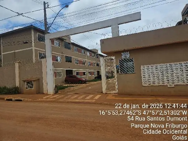 Imóvel em leilão - QUADRA 7, N. SN., Apto 101, BL I  , LT 06D, MANSOES RECREIO MOSSORO, CIDADE OCIDENTAL, GO