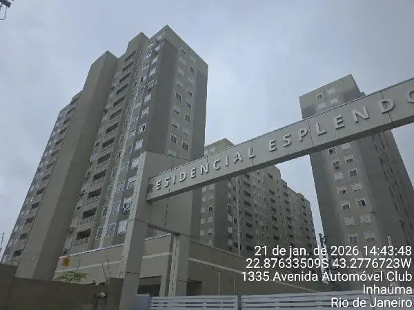 Imóvel em leilão - AVENIDA PASTOR MARTIN LUTHER KING JUNIOR, N. 989, Apto 1401, BL 01, INHAUMA, RIO DE JANEIRO, RJ