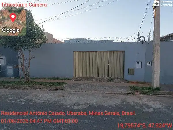 Imóvel em leilão - RUA MARIA APARECIDA DIAS, N. 56, LT 14 QD R, LOTEAMENTO ANTONIO CAIADO, UBERABA, MG