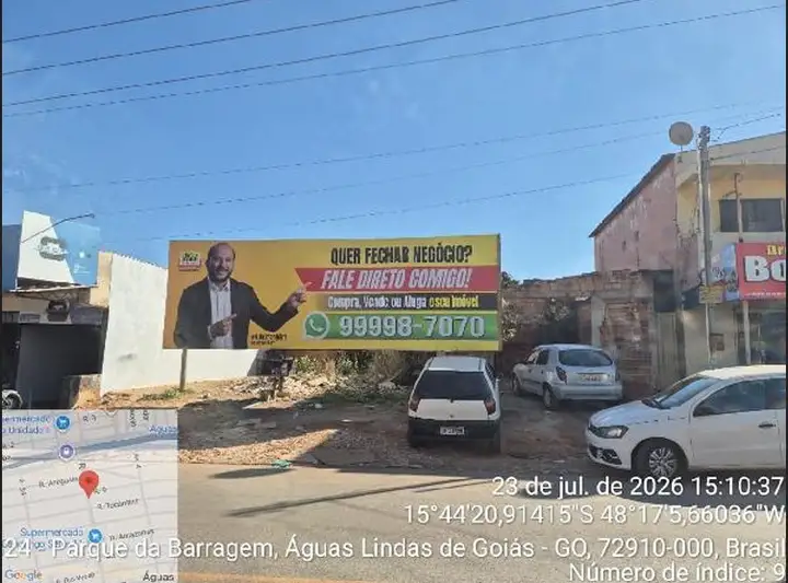 Terreno em leilão em Águas Lindas de Goiás