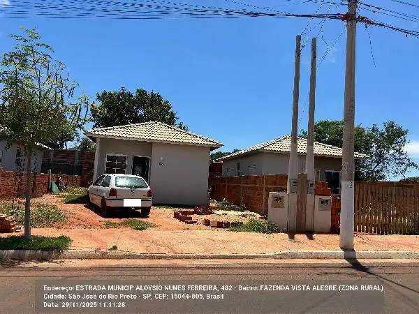 Imóvel em leilão - R PROJETADA 01, N. 482, LT 47, QD 1, RESIDENCIAL JOSE BERNARDES COELHO, SAO JOSE DO RIO PRETO, SP