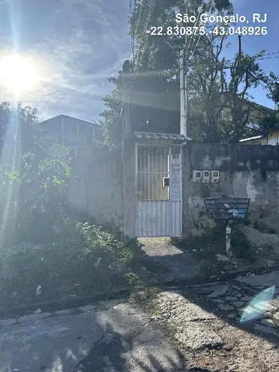 Imóvel em leilão - RUA FRANCISCA MARQUES,N. 183 CASA1,, ROCHA - CEP: 24421-021, SAO GONCALO - RIO DE JANEIRO