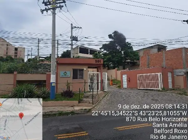 Imóvel em leilão - RUA BELO HORIZONTE,N. 581 APTO. 102 T 01 LT 02, SANTA AMELIA - CEP: 26110-560, BELFORD ROXO - RIO DE JANEIRO