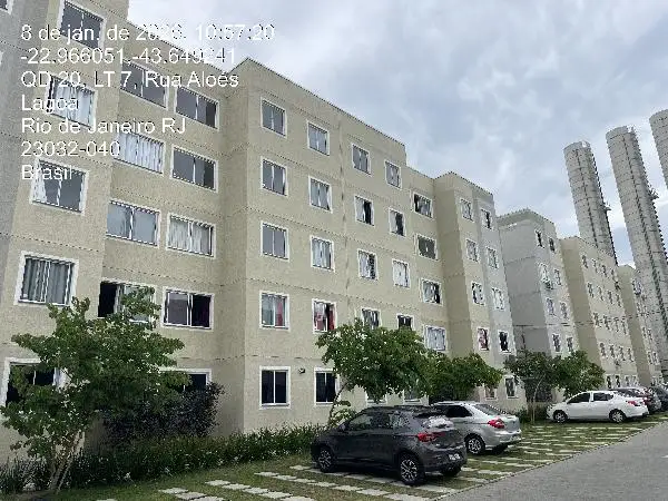 Imóvel em leilão - RUA ALOES, N. 251, Apto 303, BL 24, GUARATIBA, RIO DE JANEIRO, RJ
